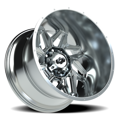 Vision Wheel 8-165.1 Chrome VIS Spyder Automotive Wheel Rim