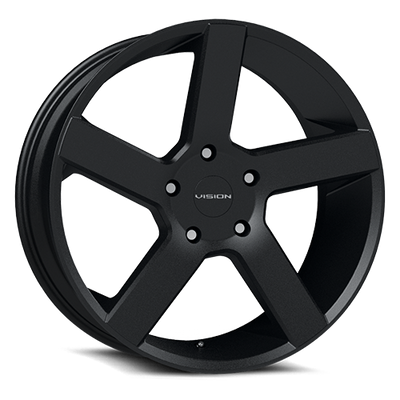 Vision Wheel 6-Lug 5.5" Satin Black Switchback Wheel