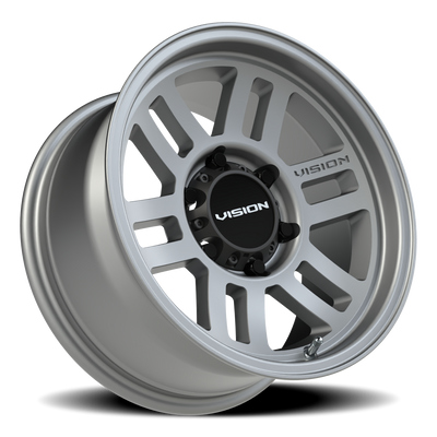 Vision Wheel 6-5.5 SG Overland – 6x5.5" Satin Gunmetal Automotive Wheel