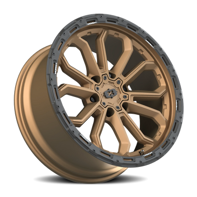 Vision Wheel 6-135 KORUPT Satin Black Wheel — 6x135mm Bolt Pattern