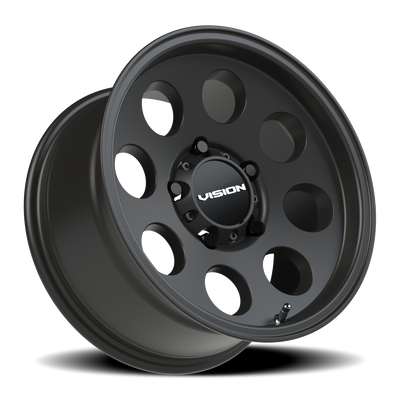 Vision Wheel 5x114.3 Satin Black Midway Automotive Wheel Rim
