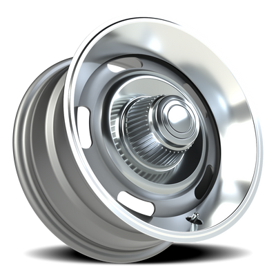 Vision Rally 6x5.5 Satin Silver Wheel