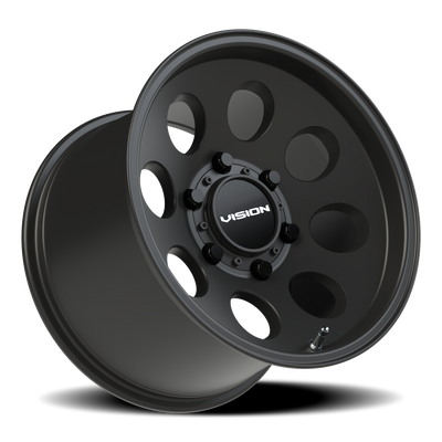 Vision Midway 6-Lug 5.5" Satin Black Wheel