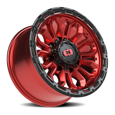 Vision Wheel 8x6.5 Gloss Black Korupt Automotive Wheel Rim