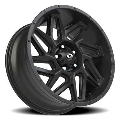 Vision Wheel 5-127 SB Spyder 5x127mm Satin Black Automotive Wheel