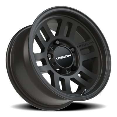 Vision Wheel 5x4.75" Satin Black Overland Automotive Wheel