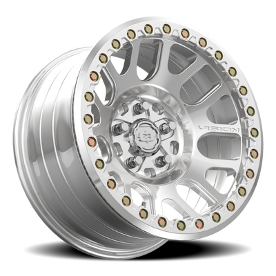 Vision Wheel 5x5.0 Polished with Polishing Ring