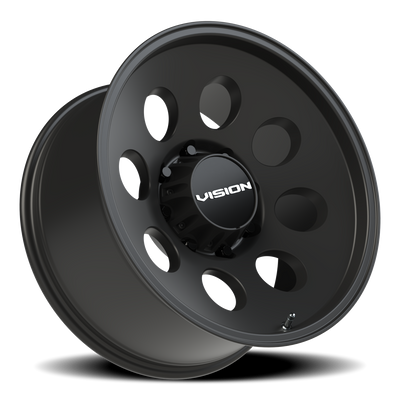 Vision Wheel 8-170 SB Midway – 8-Lug Satin Black Automotive Wheel