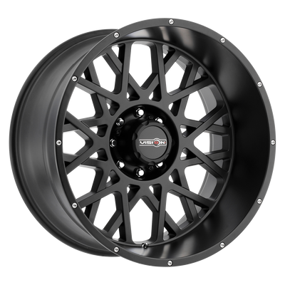 Vision Wheel 8-165.1 Satin Black Rocker Wheel