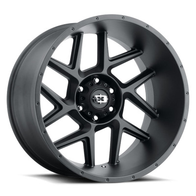 Vision Wheel 8-170 SB VIS SLIVER Satin Black Automotive Wheel 8x170mm