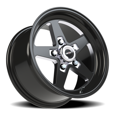 Vision Wheel 5x114.3mm Gloss Black Machined Gloss Machined GBMS VIS SSR Star Wheel