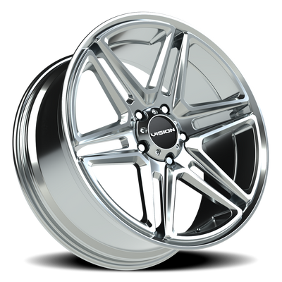 Vision Wheel 5x139.7mm Chrome Wedge Wheel