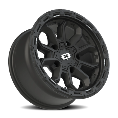 Vision Korupt 5x5.0 Satin Black Wheel