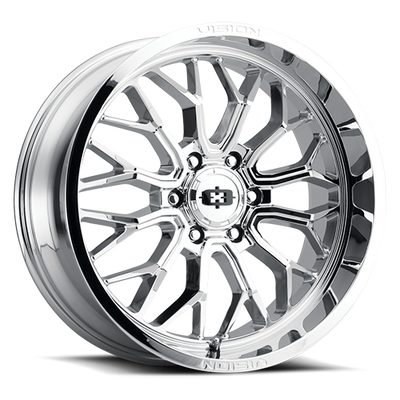 Vision Wheel 6-Lug 5.5-Inch Chrome RIOT Wheel
