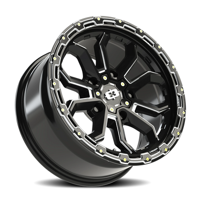 Vision Wheel 5x5 Gloss Black KORUPT Wheel