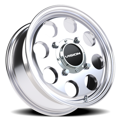 Vision Wheel Midway 4x136mm Polished Wheel