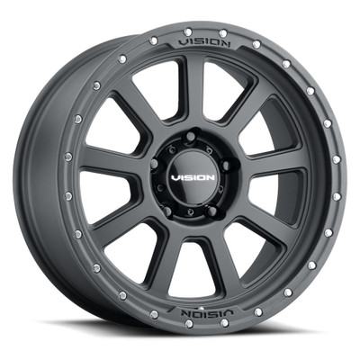 Vision Wheel 6-5.5 GBMF Manic 6-Lug Gloss Black Machined Wheel