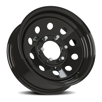 Vision Wheel 5x4.5 Satin Black Korupt Aluminum Wheel
