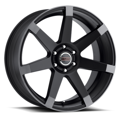 Vision Wheel 6x5.5 Matte Black Sultan Automotive Wheel