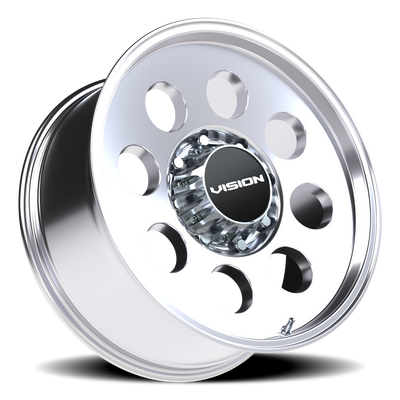 Vision Wheel 8-165.1 Polished Midway 8x165mm Bolt Pattern Rim