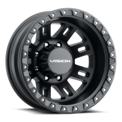 Vision Wheel 8x6.5 Satin Black MANX2 DUAL Automotive Wheel