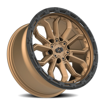 Vision Wheel 6-5.5 SB Satin Black Korupt Automotive Wheel Rim