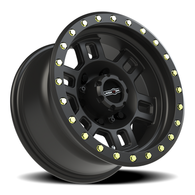 Vision Wheel 6-139.7 MB VIS MANX Matte Black Wheel