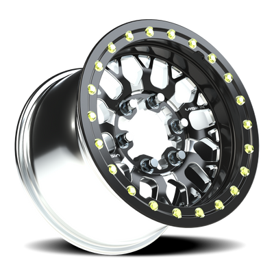 Vision Wheel Storm 6x139.7 Gloss Black Machined Finish Automotive Wheel