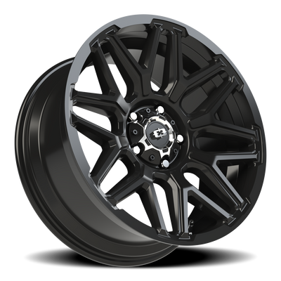 Vision Wheel 5x139.7mm Gloss Black REKLUSE Automotive Wheel