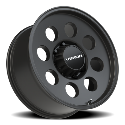 Vision Wheel 8-170 SB Midway – 8x170mm Satin Black Automotive Wheel