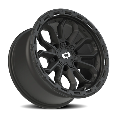 Vision Wheel 6-135 SB Korupt Satin Black Wheel