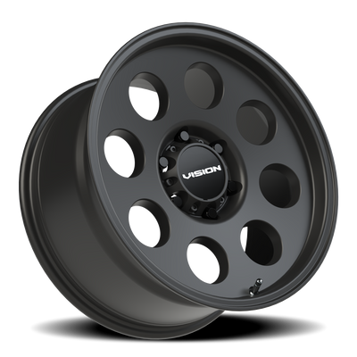 Vision Wheel Midway 5x114.3mm Satin Black Wheel