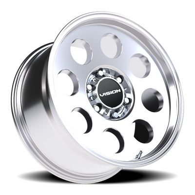 Vision Midway 6-139.7 Polished Wheel | 6-Lug 139.7mm Bolt Pattern