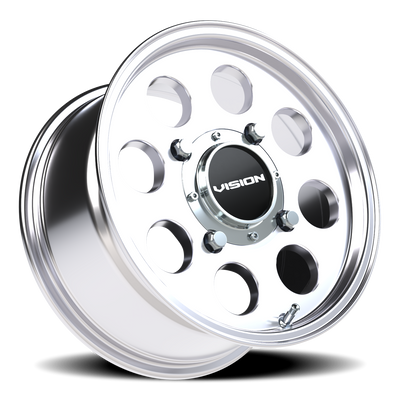 Vision Wheel 4-136 POL Polished Automotive Wheel – Midway Model