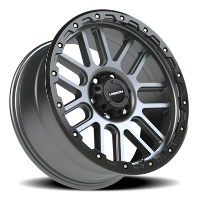 Vision Wheel 6-Lug 135mm Gunmetal Automotive Wheel Rim