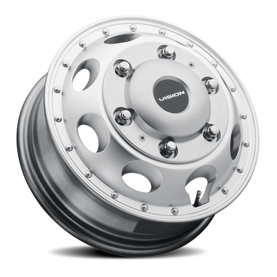 Vision Wheel 6-Lug 5.5-Inch Satin Black Dually Wheel Rim