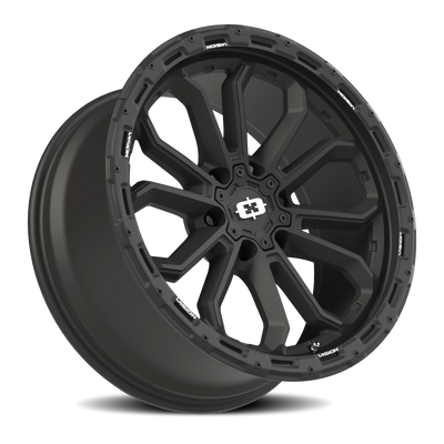 Vision Wheel 6-5.5 SB VIS KORUPT Satin Black Wheel