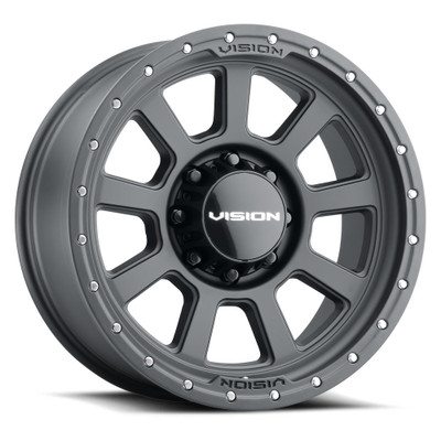 Vision Wheel 8-180 SB Ojos Satin Black Automotive Wheel