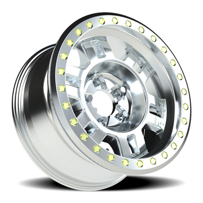 Vision Wheel 5-Lug 5.0-Inch Bolt Pattern Machined Finish Ring