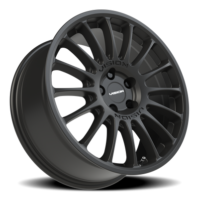 Vision Wheel 5-100 SB VIS MONACO 5x100mm Satin Black Wheel