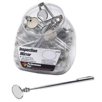 WILMAR WLMW1903 INSPECTION MIRROR FISHBOWL= 25 PCS