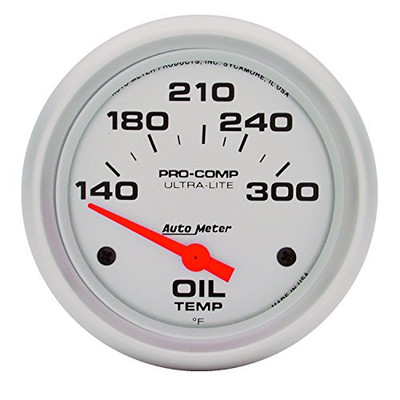 AUTO METER 4447 ULTRALT OIL TEMP 2 5/8 AUTO METER 4447 ULTRALT OIL TEMP 2 5/8