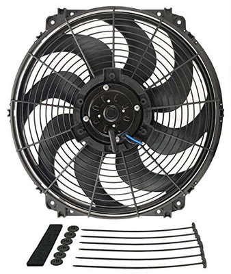 DERALE 16626 16IN TORNADO ELECTRIC FAN