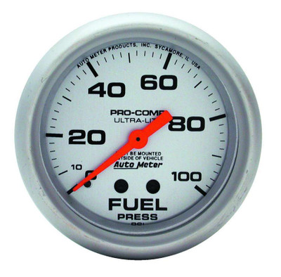 Auto Meter ATM4412 25/8IN FUEL PRESS 0100 PSI MECH
