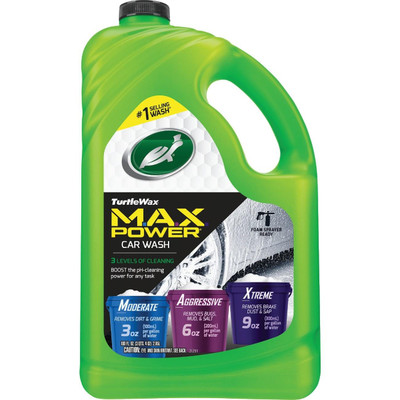 TURTLEWAX 50597 MAX POWER CAR WASH 100 OZ+T2350597