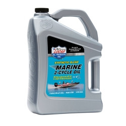 Lucas Oil LUC10861 Products -4 Synthetic Blend 2 Cycle Marine Oil, 4 gallon, 1 Pack
