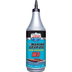 Lucas Oil LUC10652 Synthetic SAE 75W-90 M8 Marine Gear Oil, 12 x 1 Quart