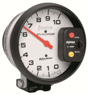 Auto Meter ATM5795 5IN TACH 10000 RPM W/ MEM STD IGN