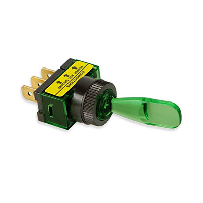 WIRTHCO 20501 TOGGLE SWITCH-20A-GREEN