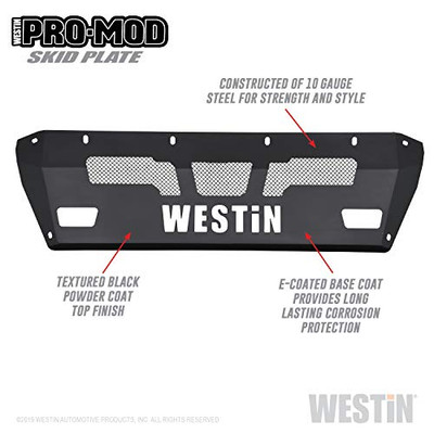 WESTIN 5871165 PRO-MOD SKID PLATE WESTIN 5871165 PRO-MOD SKID PLATE